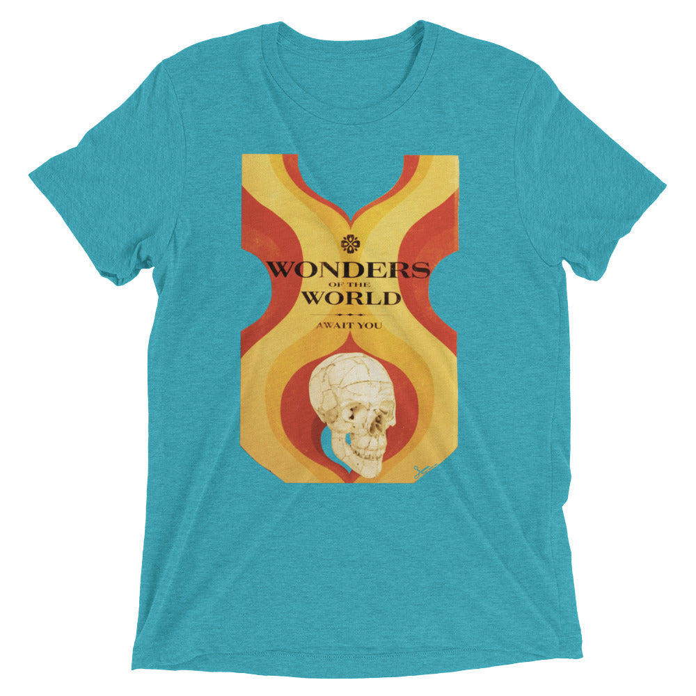 Wonders of the World : Short sleeve t-shirt