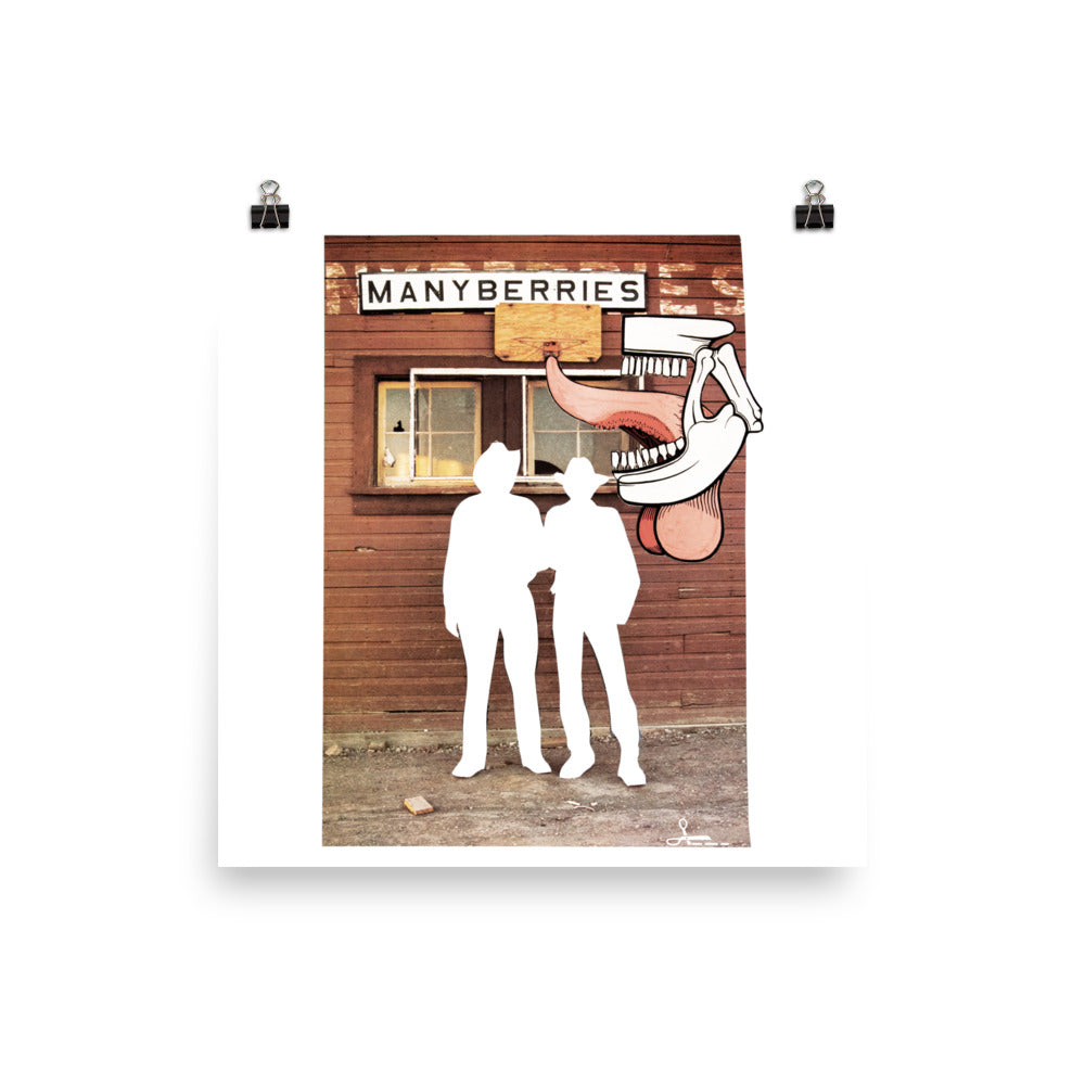 Manyberries : Photo paper poster