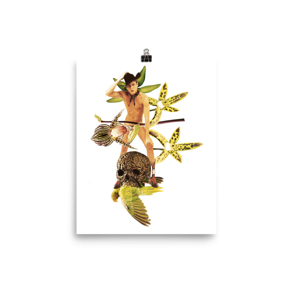 Cowboy's Vanitas : Photo paper poster