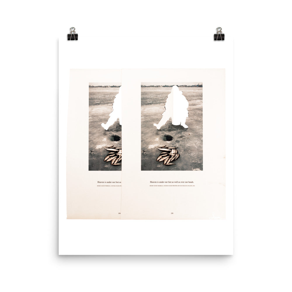 Heaven is Under : Photo paper poster